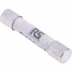 Gamme de courant = 500mA Taille de fusible = 6.3 x 32mm Vitesse de fusion = F Plage de tension = 500V c.a. Matériau du corps  ...