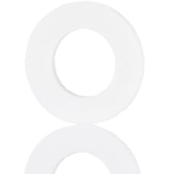 Rs Pro - Rondelle plate, M4, Céramique, 4.5mm x 9mm ( Prix pour 1 )