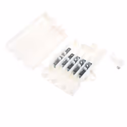 Nombre de voies = 6 Courant = 20A Taille de fil = 22 ? 12 AWG Type de raccordement = A visser Avec fusible = Non Matériau = N ...