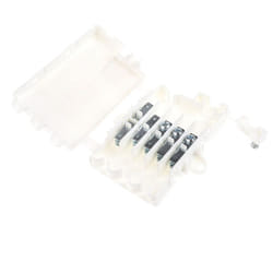 Bornier de raccordement Rs Pro 6 pôles , a visser, 20A ( Prix pour 1 )