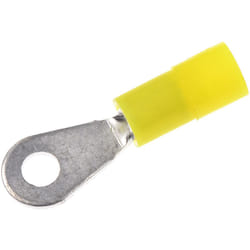 Rs Pro - Cosses à œillet Isolé, Jaune, 0.5mm², M2, 5mm