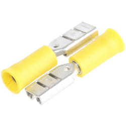 Rs Pro - Cosse faston Isolé, Jaune