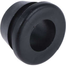 Rs Pro - Passe-câble en pvc, ø câble max. 8mm, panneau 3mm max, ø découpe 12mm ( Prix pour Boîte de 100 )