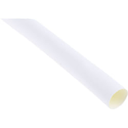 Rs Pro - Gaine thermorétractable Dia. 12.7mm Blanc rétreint 3:1, 1.2m ( Prix pour 1 )