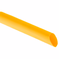 Diamètre de gaine = 19mm Diamètre rétreint = 6mm Couleur = Jaune Type de gaine = Thermorétractable Pièce adhésive = Oui Rappo ...