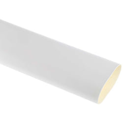 Rs Pro - Gaine thermorétractable Dia. 40mm Blanc rétreint 3:1, 1.2m ( Prix pour 1 )