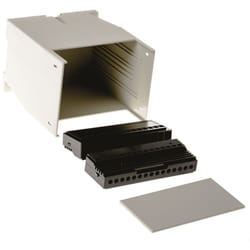 Boîtier pour rail din Rs Pro Boîtier modulaire, Dimensions 75 x 99.7 x 110mm 30 pôles ( Prix pour 1 )