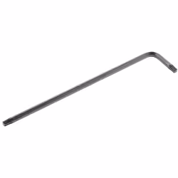 Nombre de pièces = 1 Taille = T9 Forme = L Bras court ou long = Long Matériau = Alliage nickel chrome Embouts TORX® en L. Fab ...