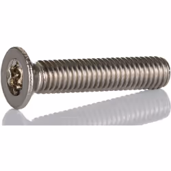 Taille de filetage = M5 Forme de tête = Fraisée Type d'entrainement = Etoile Matériau = Acier Inoxydable Finition = Brut Type ...