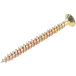 Rs Pro - Vis à bois, 4mm, tête Fraisée 50mm, en Acier ( Prix pour Boîte de 100 )