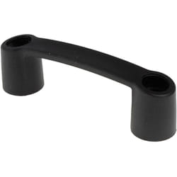 Poignée en Plastique RS PRO, entraxe 93.4mm, 119.5mm x 35 mm x 26mm, filetage 6.5 mm Fixations invisibles ( Prix pour Paquet de 2 )