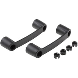 Rs Pro - Poignée en Plastique 145mm x 40 mm x 29mm, filetage M8 Fixations invisibles ( Prix pour Paquet de 2 )