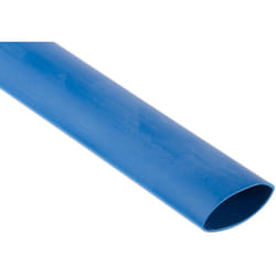 Rs Pro - Gaine thermorétractable Dia. 12.7mm Bleu rétreint 2:1, 1.2m ( Prix pour Sachet de 1 )