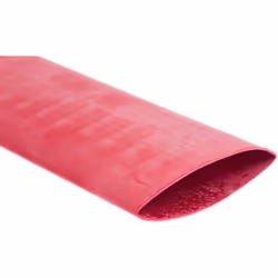 Diamètre de gaine = 38.1mm Diamètre rétreint = 19.1mm Couleur = Rouge Type de gaine = Thermorétractable Pièce adhésive = Non  ...