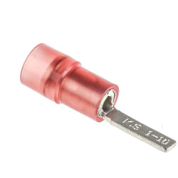 Cosse à sertir type languette, 2.3mm x 0.75mm, Rouge 16AWG 1.5mm² 22AWG 0.5mm² Non-Enveloppé