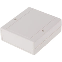 Rs Pro - Boîtier portable en abs Blanc, dim. ext. 68 x 25 x 78mm ( Prix pour 1 )
