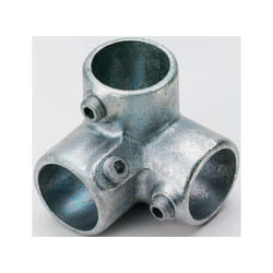 Connecteur 3 voies Rs Pro profilé Type 1, ø 33.7mm en Fonte ( Prix pour 1 )