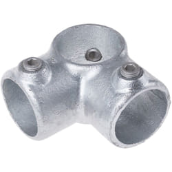 Connecteur 3 voies Rs Pro profilé Type 2, ø 42.4mm en Fonte ( Prix pour 1 )