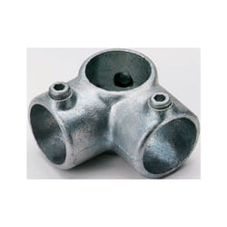 Rs Pro - Connecteur 3 voies profilé Type 3, ø 48.3mm en Fonte ( Prix pour 1 )
