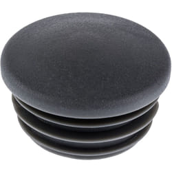 Embout de tube rond, Plastique, Diamètre de tube de 42.4mm, Profilé de Type 2 ( Prix pour Sachet de 10 )