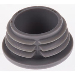 Embout de tube rond, Plastique, Diamètre de tube de 48.3mm, Profilé de Type 3 ( Prix pour Sachet de 10 )