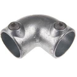 Connecteur 2 voies Rs Pro profilé Type 3, ø 48.3mm, filetage M6 en Fonte ( Prix pour 1 )