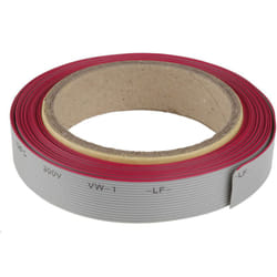 Câble en nappe Rs Pro 16 voies 28 awg, pas de 1.27mm, Gris, 5m ( Prix pour Bobine de 5 Mètres )