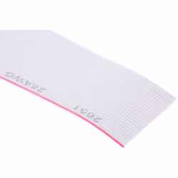 Nombre de voies = 25 Pas = 1.27mm AWG = 28 Longueur de bobine = 5m Largeur = 31,8 mm Forme du câble = Caoutchouc Couleur de g ...
