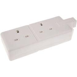 Rs Pro - Bloc multiprise, 2 prises Type g - Britannique, 240 v 13A ( Prix pour 1 )