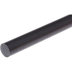 Tige en polyétheréthercétone peek Rs Pro Noir Dia. 10mm x 300mm ( Prix pour 1 )