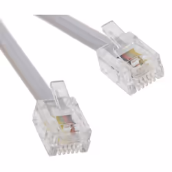 Connecteur A = RJ11 Connecteur B = RJ11 Longueur = 3m Couleur de gaine = Blanc Câble de modem de RS Pro. Câbles de modem de R ...