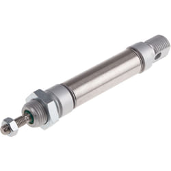 Rs Pro - Vérin pneumatique miniature Double Action , alésage de 16mm, course de 25mm ( Prix pour 1 )