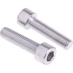Taille de filetage = M10 Longueur = 40mm Forme de tête = Six pans creux Standard DIN = DIN 912 Type d'acier inoxydable = A4 3 ...