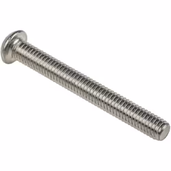 Taille de filetage = M6 Longueur = 50mm Forme de tête = Vis bombée à tête creuse hexagonale Standard DIN = ISO 7380 Matériau  ...