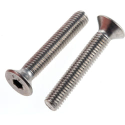 Vis à six pans creux, M5 x 30mm, tête Vis fraisée à tête creuse hexagonale, en Acier Inoxydable ( Prix pour Boîte de 50 )