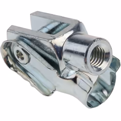 Filetage de fixation = M6 x 1 Diamètre de bille = 6mm Longueur hors tout = 31mm Largeur hors tout = 12mm Matériau = Acier Fin ...