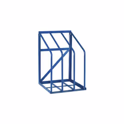 Hauteur = 900mm Largeur = 600mm Profondeur = 600mm Couleur = Bleu Rack de feuilles verticales ouvert de RS Pro. Le rack verti ...