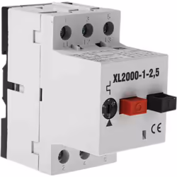 Courant = 1,6 ? 2,4 A. Composant de protection moteur = Disjoncteur Série = XL2000 Longueur hors tout = 80mm Largeur hors tou ...