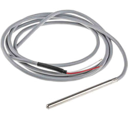 Rs Pro - Capteur rtd PT1000 ø 6mm, L.100mm + 2m, +100°C max, Câble ( Prix pour 1 )