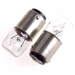 Puissance = 5 W Base de la lampe = BA15d Courant = 83 mA Diamètre = 16mm Taille de la lampe = T16 Longueur = 35 mm Couleur de ...