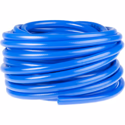 Diamètre interne = 12.5mm Diamètre externe = 18.5mm Matériau = PVC Couleur = Bleu Renforcé = Oui Longueur = 25m Température d ...
