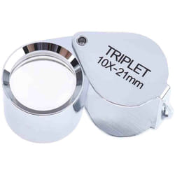 Rs Pro - Loupe grossissement 10X, diam. lentille 21mm ( Prix pour 1 )