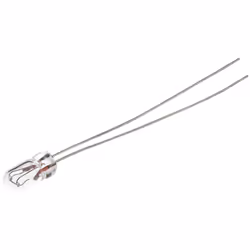 Tension = 12 V Base de la lampe = Borne Courant = 60 mA Diamètre = 3.17mm Taille de la lampe = T1 Longueur = 6,35 mm Couleur  ...