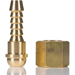 Rs Pro - Raccord de tuyau souple bsp 3/8' femelle Laiton ( Prix pour 1 )