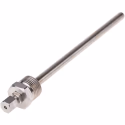 Type d'accessoire = Puits thermométrique Pour être utilisé avec = Capteur de température Application = Connecteur 1/2 BSP Tai ...