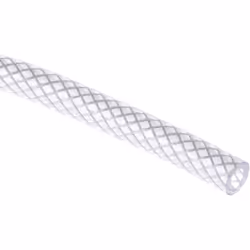Diamètre interne = 6.3mm Diamètre externe = 10.5mm Matériau = PET, PVC Couleur = Transparent Renforcé = Oui Type d'applicatio ...
