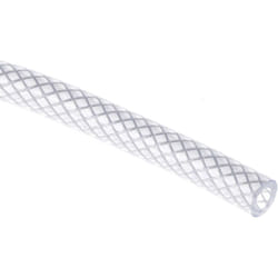 Rs Pro - Tube flexible pet, pvc renforcé, ø 6.3mmx10.5mm, 25m, pour Air comprimé, Aliments, Eau ( Prix pour 1 )
