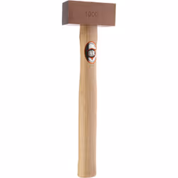 Poids = 1.1kg Matériaux de la tête = Cuivre solide Matériau de face = Cuivre solide Matériau de la poignée = Bois Diamètre de ...