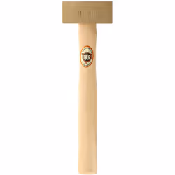 Poids = 1.0kg Matériaux de la tête = Laiton Matériau de face = Laiton Matériau de la poignée = Bois Diamètre de la tête = 38. ...