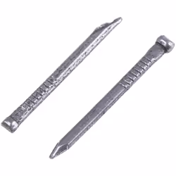 Type de clou = Pointe à tête ovale Finition = Brillant Longueur = 25mm Diamètre = 2mm type de tête = Pointe Matériau = Acier  ...